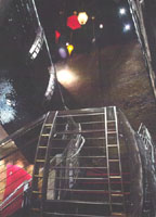 Spy Club stair landing