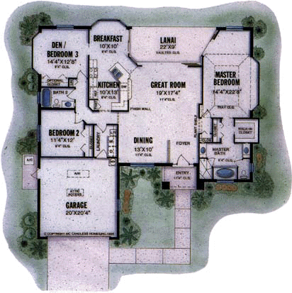 Plantation floorplan